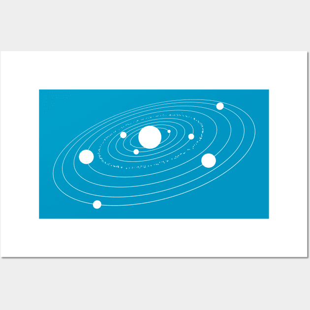 Solar System Wall Art by andyjhunter